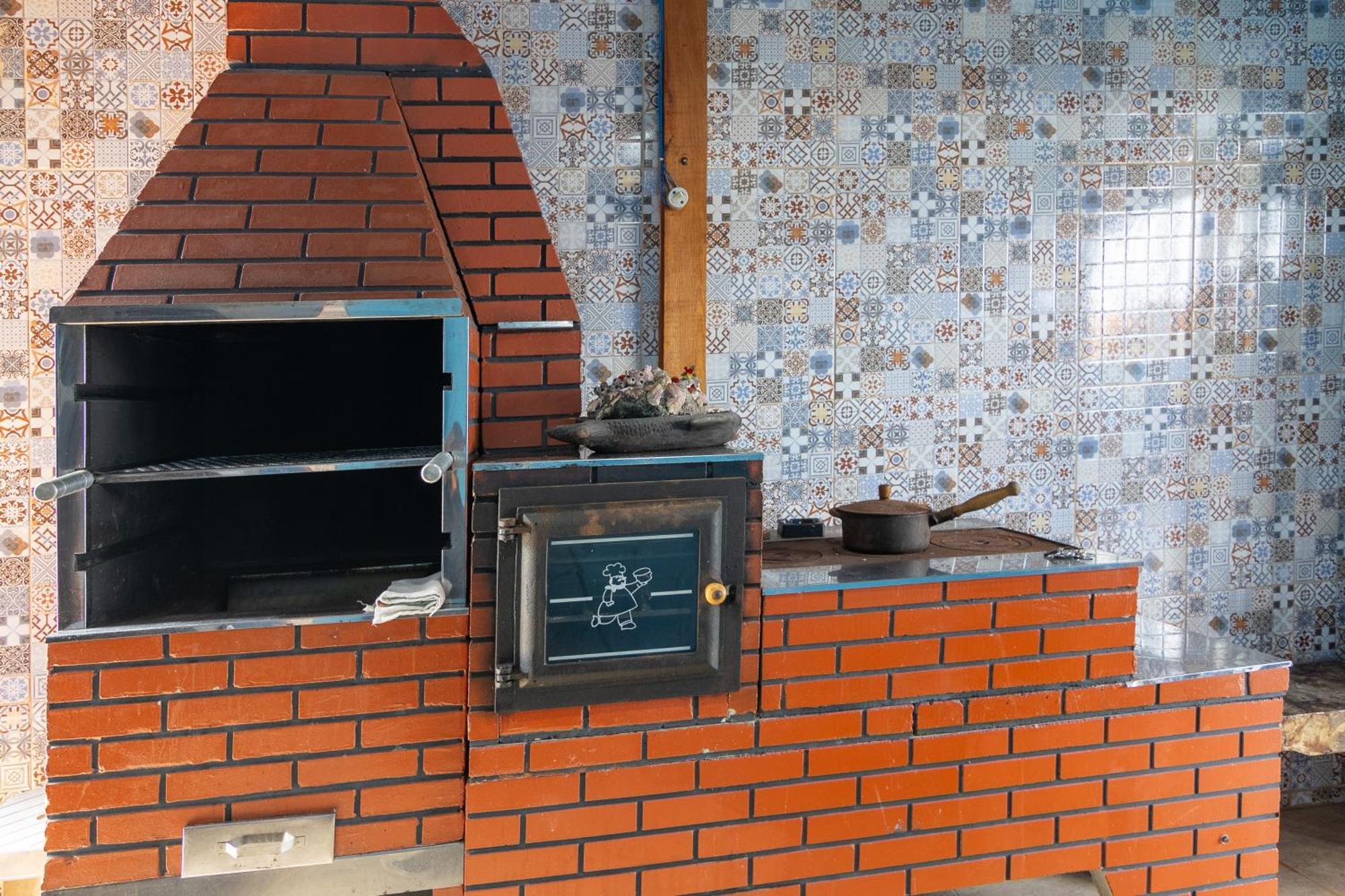 Casa Azul, 2 Quadras Praia-wifi-churrasqueira E Fogao A Lenha - Aceita Caes -caicara-praia Grande Praia Grande (Santos)